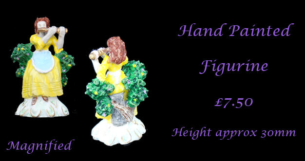 yellow figurine